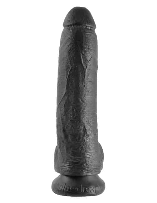 PipeDream King Cock Dildo Đen Khổng Lồ 24.8cm