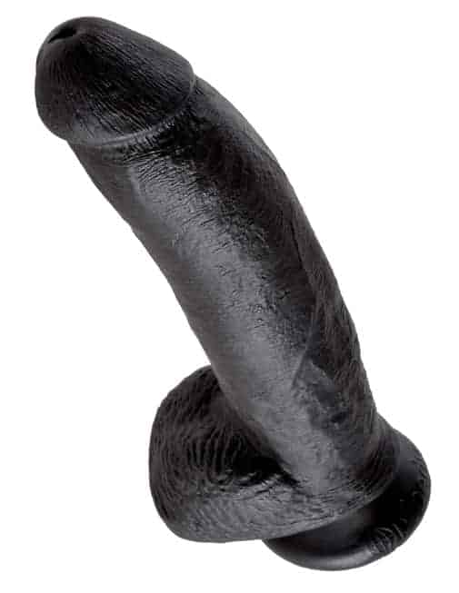 PipeDream King Cock Dildo Đen Khổng Lồ 24.8cm