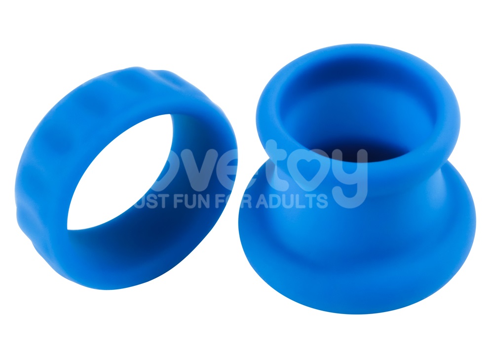 Lovetoy Pinnacle Pro Vòng Kẹp Đôi Xanh Chặt Tăng Khoái Cảm