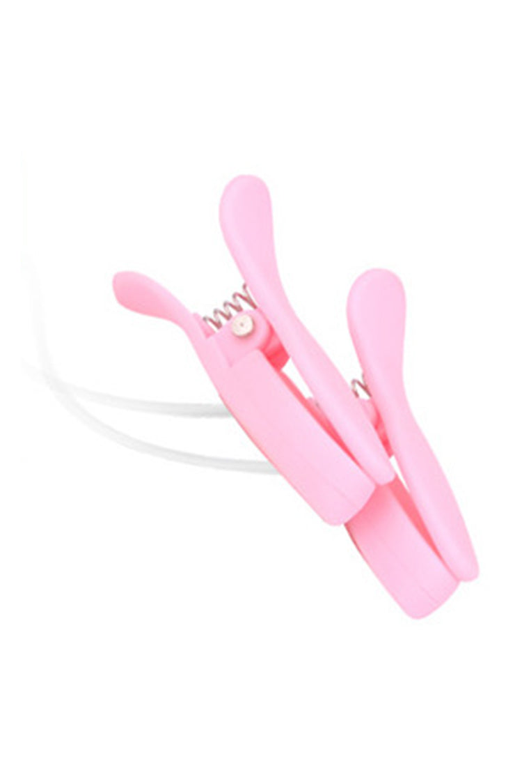 Wired Nipple Clamps Kẹp Rung Điều Chỉnh Mạnh Vui Đỉnh
