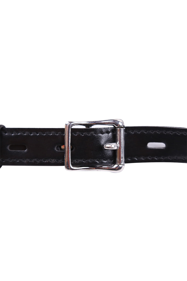 Thong Pouch Buckle Lock Cage Da PU Đàn Ông Sexy