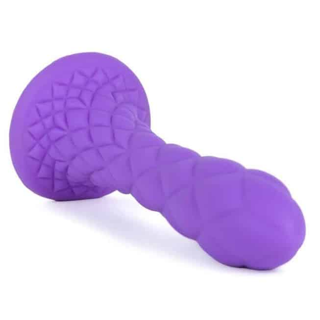 SilexD Dreamy Dildo 18.5cm Tím - Fantasy Mềm Uốn Thực