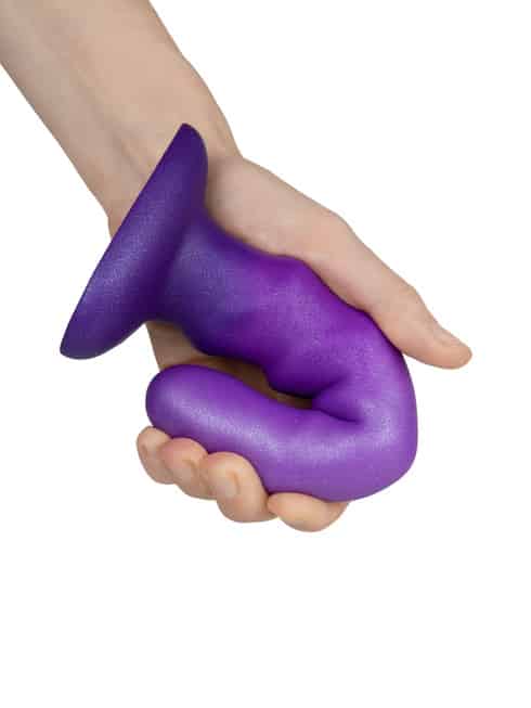 Dildo Unicorn Lola 17.5cm Tím Textured Thú Vị