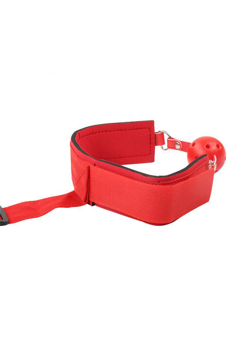 Kit BDSM Handcuff Slave Ball Khóa Cổ Tay Mắt Mạnh Mẽ
