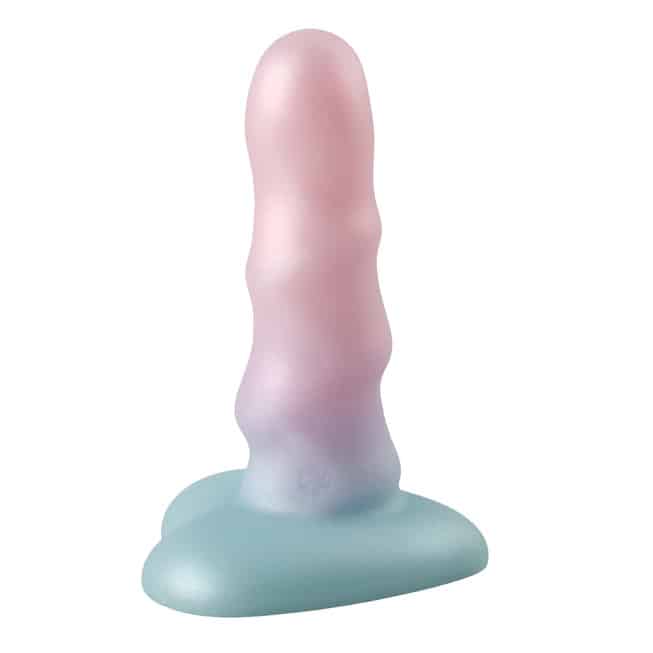Dildo Unicorn Lola Flow Hồng 12.5cm Cong Mịn Bay Bổng