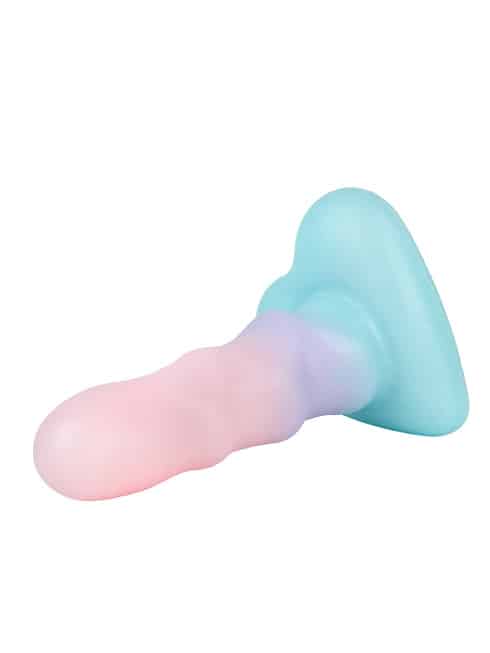 Dildo Unicorn Lola Flow Hồng 12.5cm Cong Mịn Bay Bổng