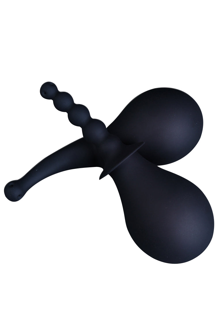 Bình Xịt Silicone Đen Hậu Môn An Toàn Vệ Sinh Siêu