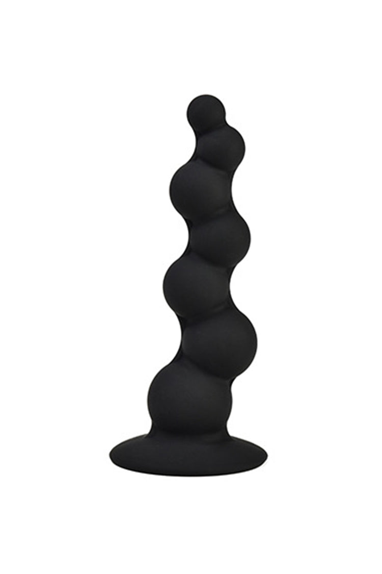 Butt Plug Chuỗi Silicone 5 Nút Hậu Môn Thăng Hoa Đa Dạng