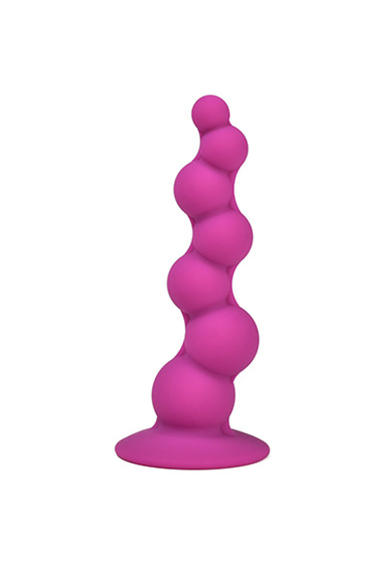 Butt Plug Chuỗi Silicone 5 Nút Hậu Môn Thăng Hoa Đa Dạng