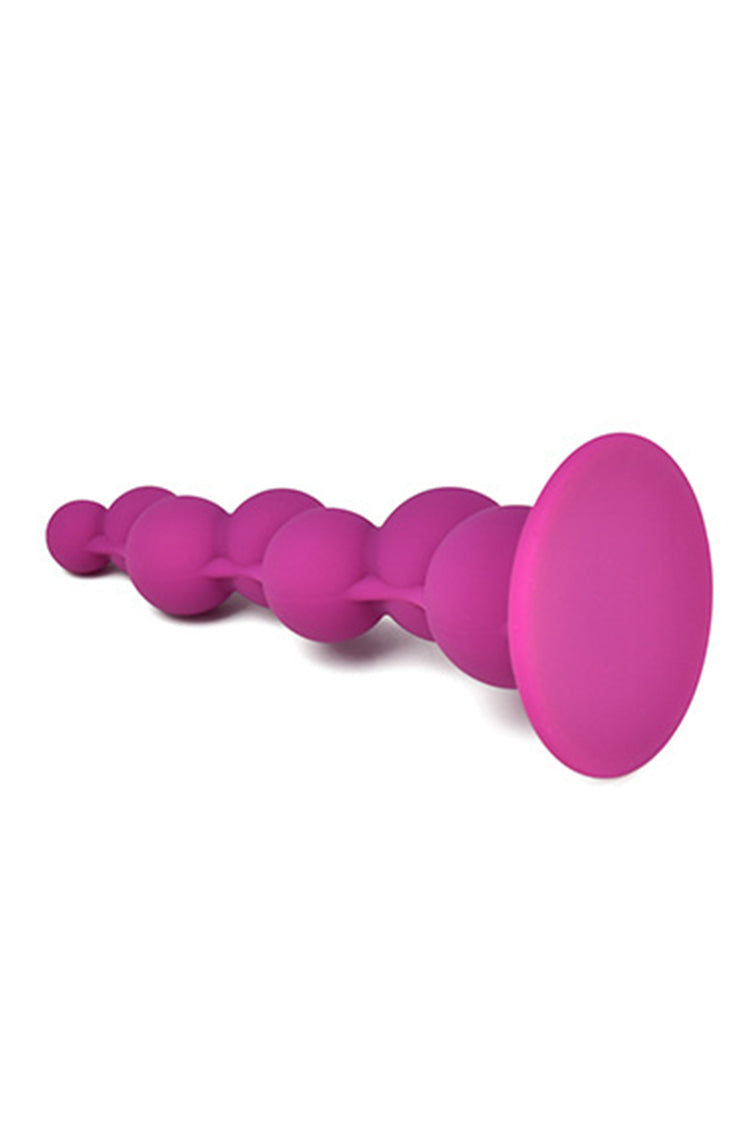 Butt Plug Chuỗi Silicone 5 Nút Hậu Môn Thăng Hoa Đa Dạng