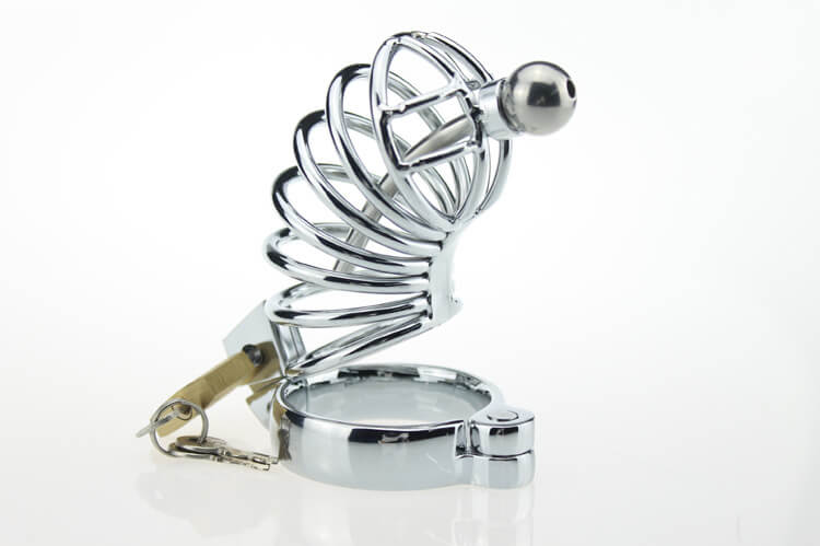 Lồng Kìm Chastity Birdcage Ống Niệu Siêu Kiểm Soát Lồng Kìm Chastity Birdcage Ống Niệu Siêu Kiểm Soát