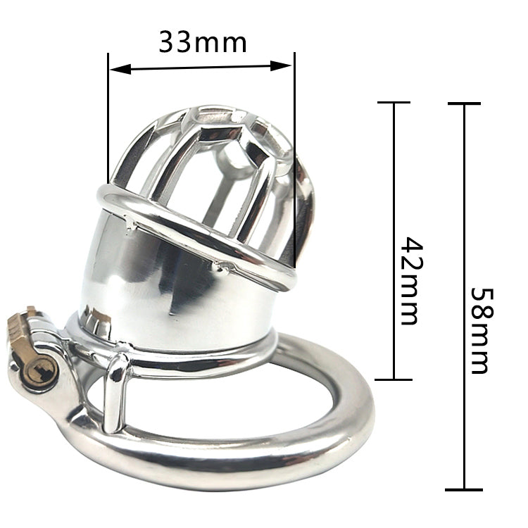 FRRK H200 Chastity Cage Kìm Siêu Chặt BDSM Nam Siêu Hăng