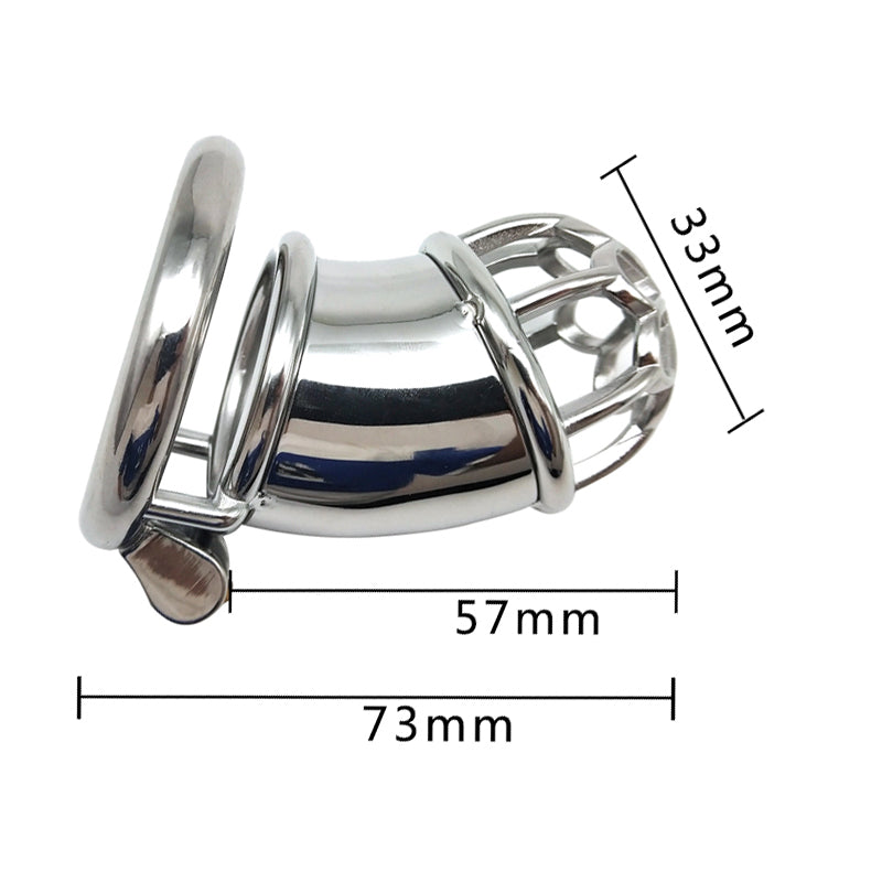 FRRK H200 Chastity Cage Kìm Siêu Chặt BDSM Nam Siêu Hăng