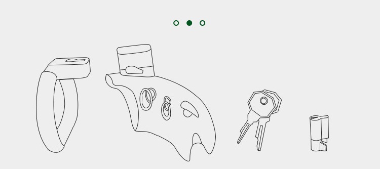 Mizzzee Lồng Kìm Nam Trong Suốt Nylon Bền Thoải Mái