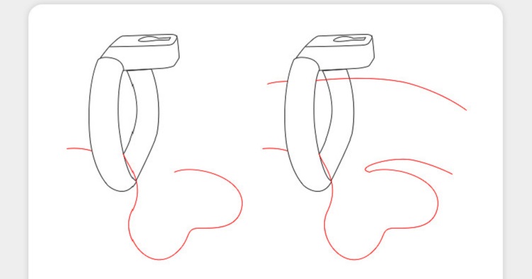 Mizzzee Lồng Kìm Nam Trong Suốt Nylon Bền Thoải Mái