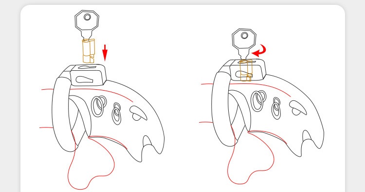 Mizzzee Lồng Kìm Nam Trong Suốt Nylon Bền Thoải Mái