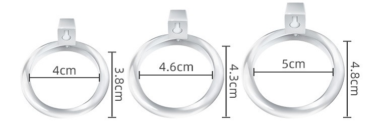 Mizzzee Lồng Kìm Nam Trong Suốt Nylon Bền Thoải Mái