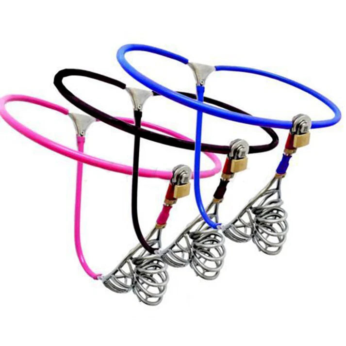 Chastity Belt Nam Invisible Lồng Thép BDSM 