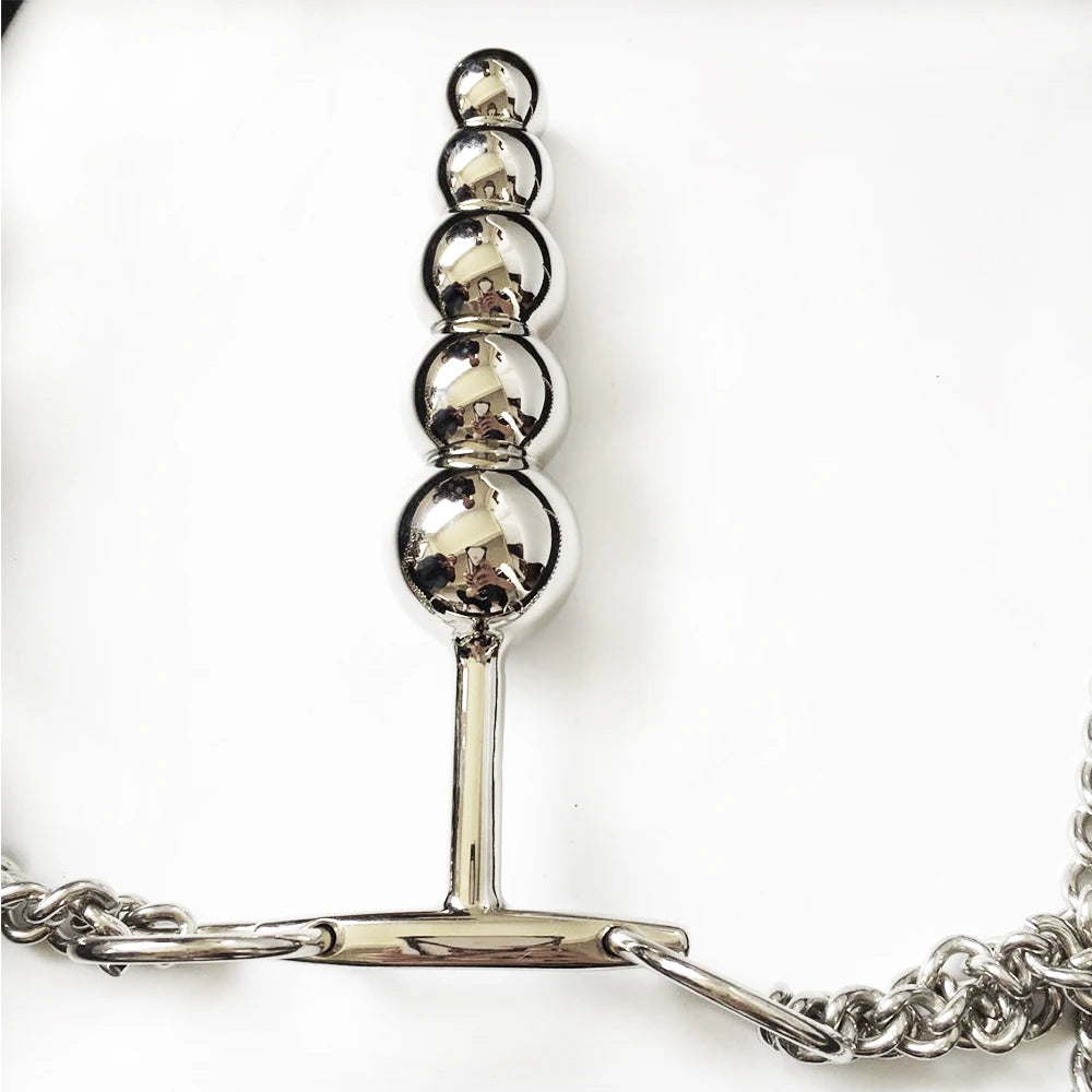 Chastity Belt Invisible SM Nữ Đen Thép Kiểm Soát
