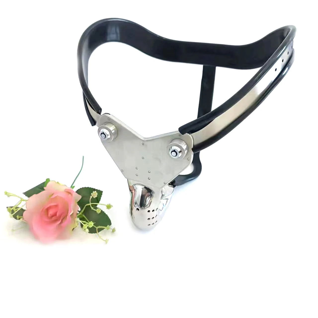 Black Emperor Panty Chastity Thép Đen Plug Hậu Môn Cao Cấp