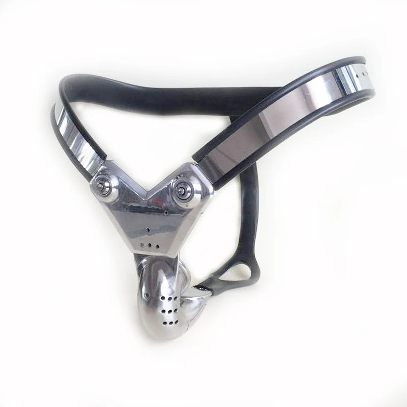 Black Emperor Panty Chastity Thép Đen Plug Hậu Môn Cao Cấp