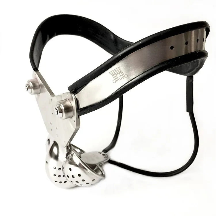 Thắt lưng chastity Black Emperor thép kéo bóng BDSM kiểm soát dâng trào