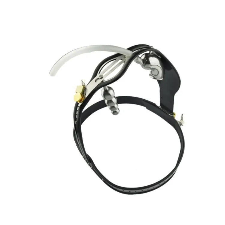 Black Emperor Chastity Plug Thép Đít Kiểm Soát Kiềm Chế