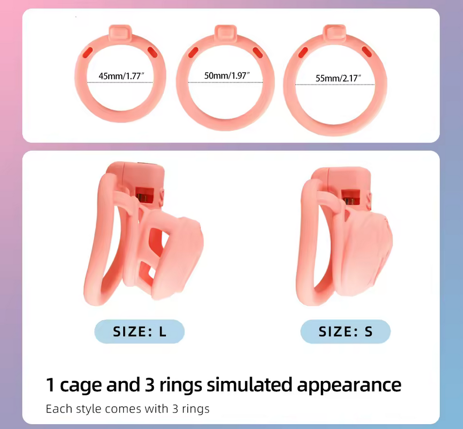 Lockink Pink Camo Chastity Cage Sissy Clitty Biến Đổi Hoàn Hảo Lockink Pink Camo Chastity Cage Sissy Clitty Biến Đổi Hoàn Hảo