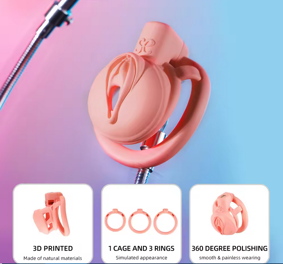 Lockink Pink Camo Chastity Cage Sissy Clitty Biến Đổi Hoàn Hảo Lockink Pink Camo Chastity Cage Sissy Clitty Biến Đổi Hoàn Hảo