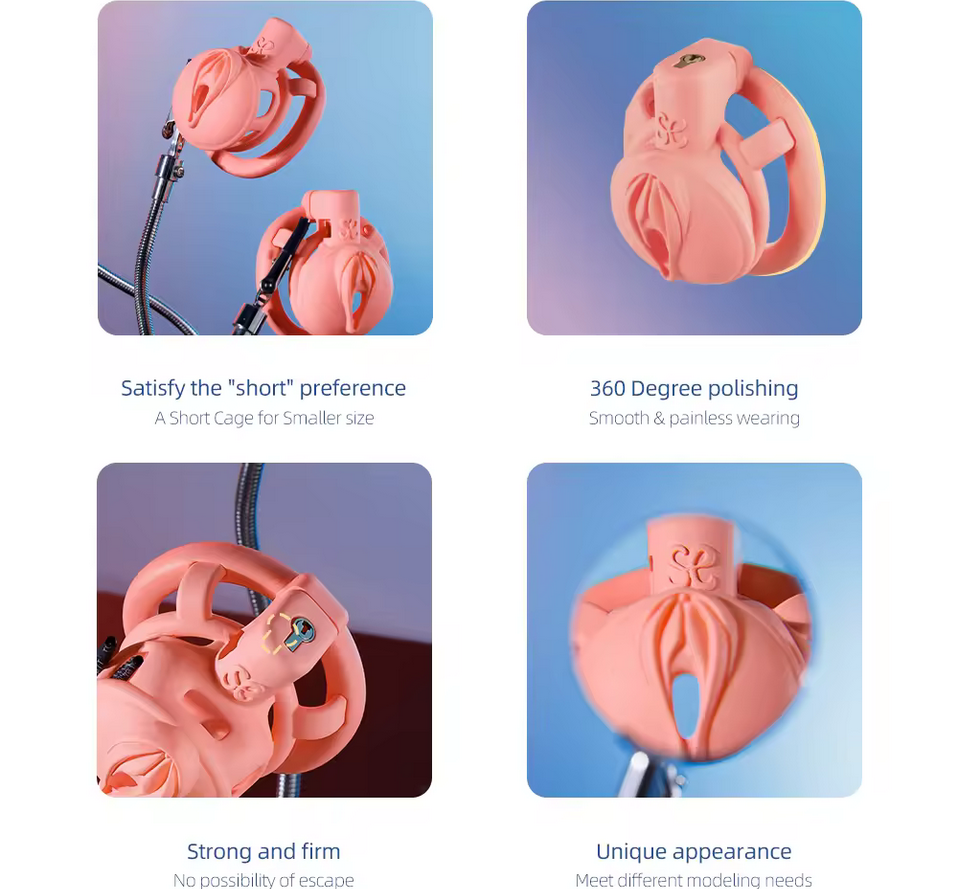 Lockink Pink Camo Chastity Cage Sissy Clitty Biến Đổi Hoàn Hảo Lockink Pink Camo Chastity Cage Sissy Clitty Biến Đổi Hoàn Hảo