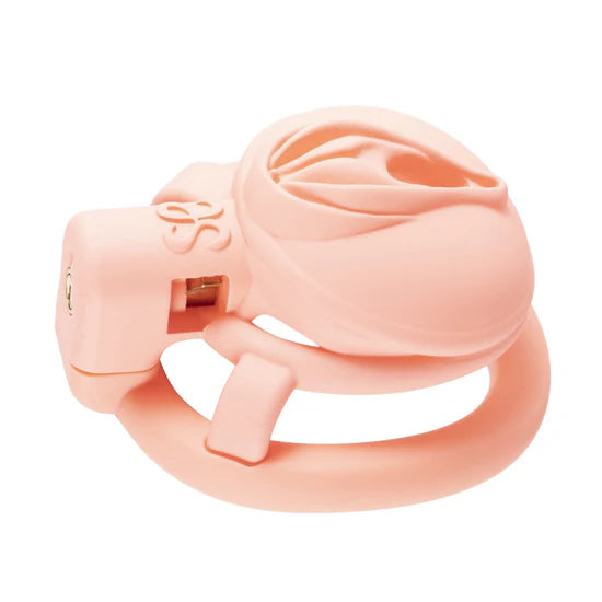 Lockink Pink Camo Chastity Cage Sissy Clitty Biến Đổi Hoàn Hảo
