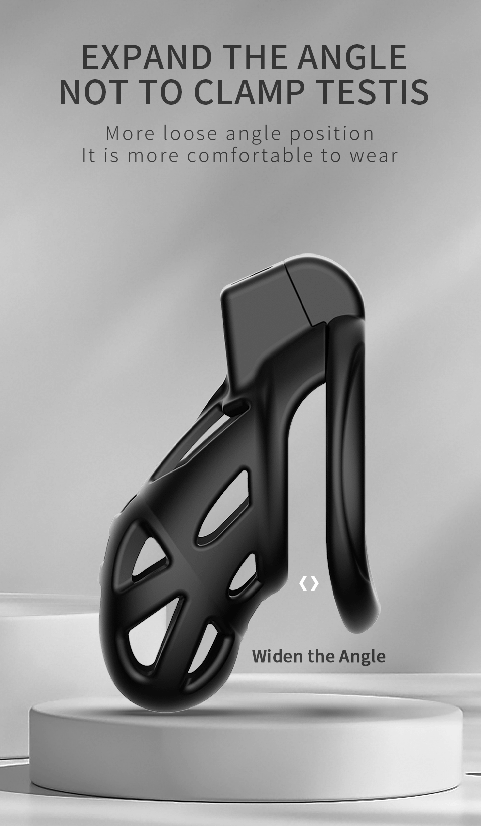 JEUSN CB Penis Lock Lồng Kìm Nam Chặt Kiểm Soát Tuyệt