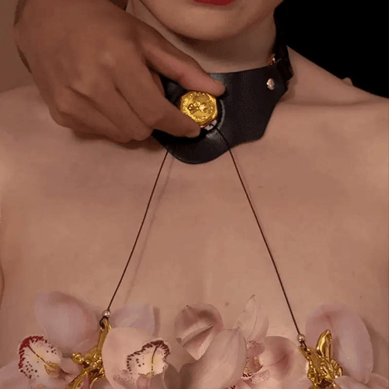Upko Collar Kẹp Vú Kéo Kích Thích Siêu Đỉnh