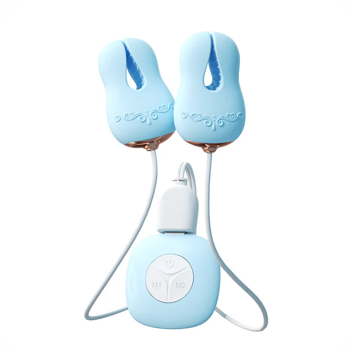 ROSELEX Kẹp Vú Elf Rung Điều Khiển Từ Xa Nóng Bỏng 