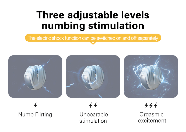 Roomfun Kẹp Vú Điện Giật Không Dây Siêu Mạnh