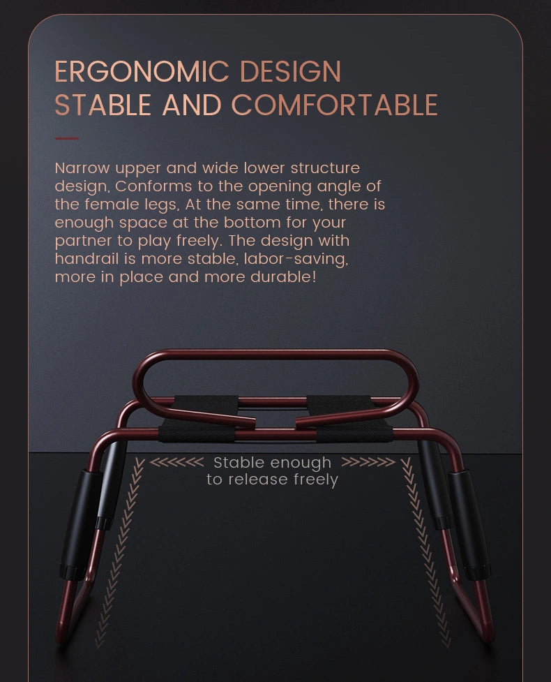 Roomfun Ghế Sex Đỏ Rượu Tư Thế Mới Lạ Nâng Tầm Đam Mê