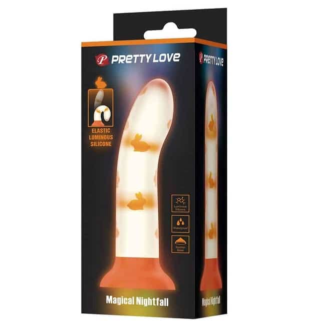 Dildo Pretty Love Nightfall Cam Phát Sáng Đêm