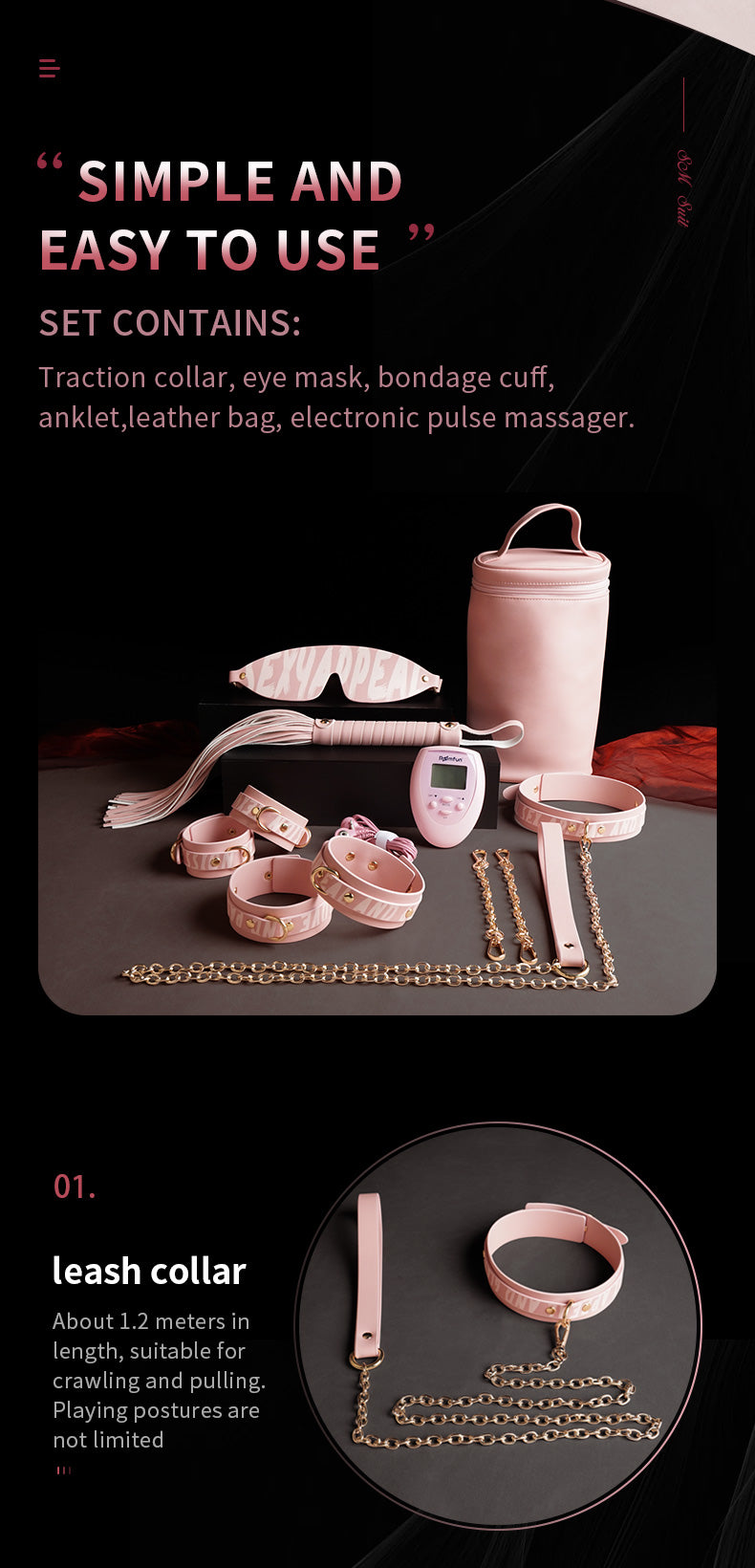 Roomfun SM Shock BDSM Giật Điện Nô Lệ Kích Thích Mạnh