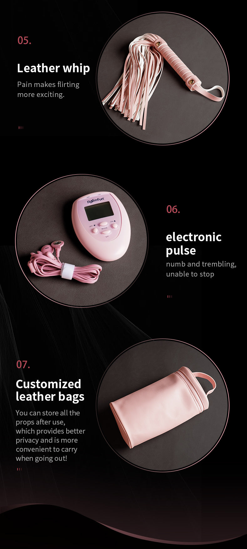 Roomfun SM Shock BDSM Giật Điện Nô Lệ Kích Thích Mạnh