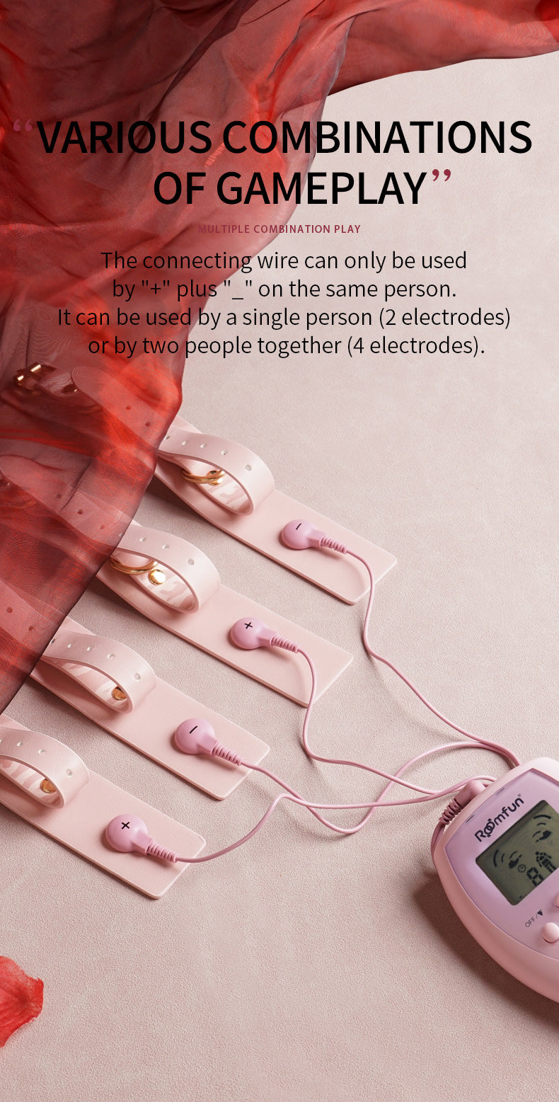 Roomfun SM Shock BDSM Giật Điện Nô Lệ Kích Thích Mạnh