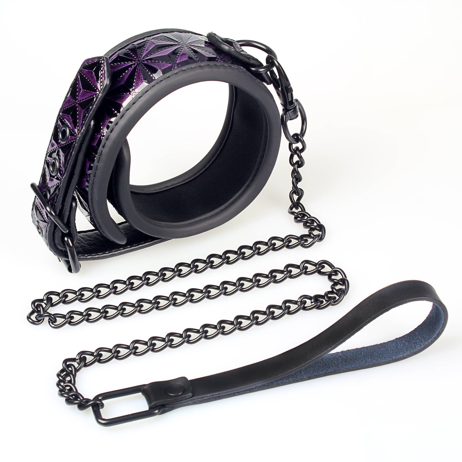 BF Bondage Kit 7pc Tím BDSM An Toàn Thú Vị Cao Cấp