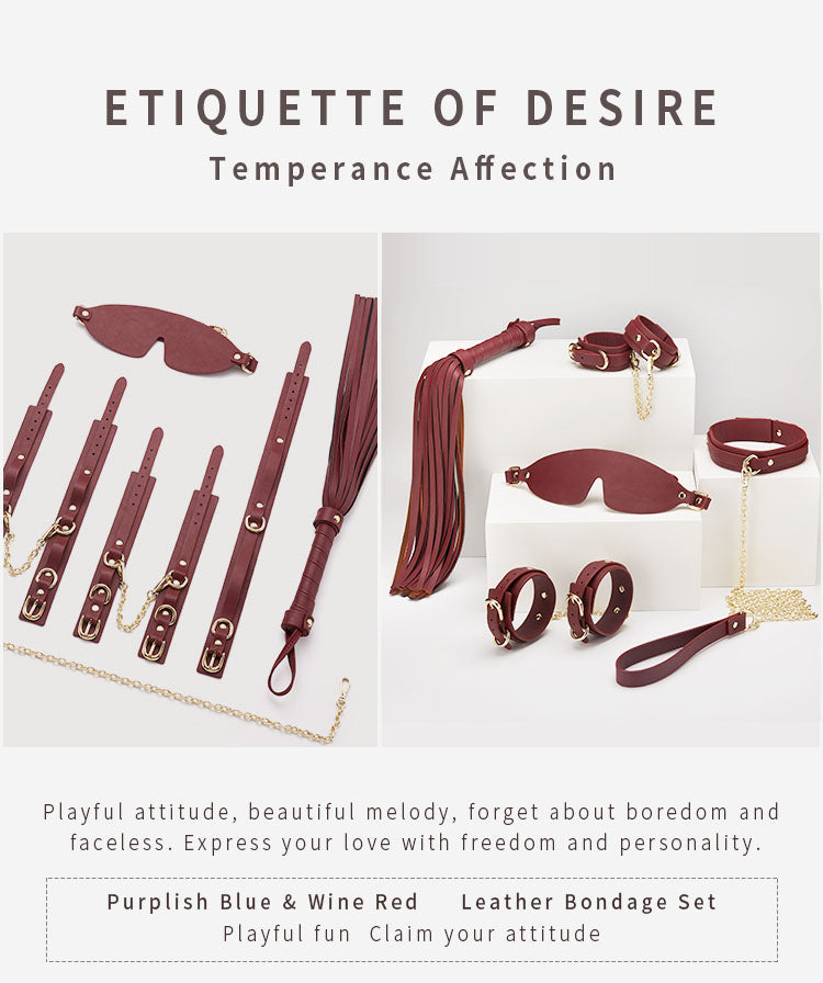 ROOMFUN Bondage Kit Tím Beginner Vui Vẻ Cá Tính