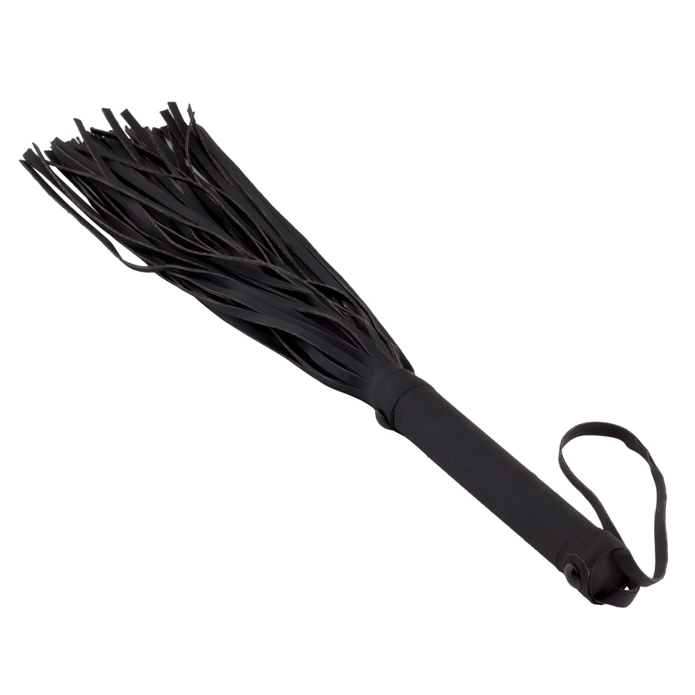 BF-40337J Leather Flogger Matt Đen SM Chơi Vui