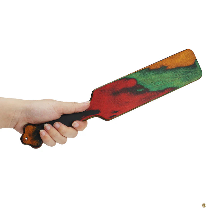 Roomfun paddle gỗ BDSM vuông màu sắc đánh đét 