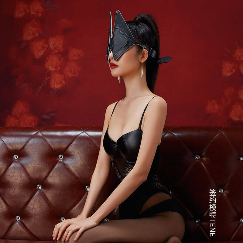 Bịt Mắt Lockink Vixen BDSM Tước Đoạt Giác Quan Kinky