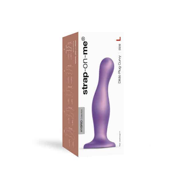 Strap-on-me Curvy L 16cm Tím Kim Loại Đeo Đa Năng