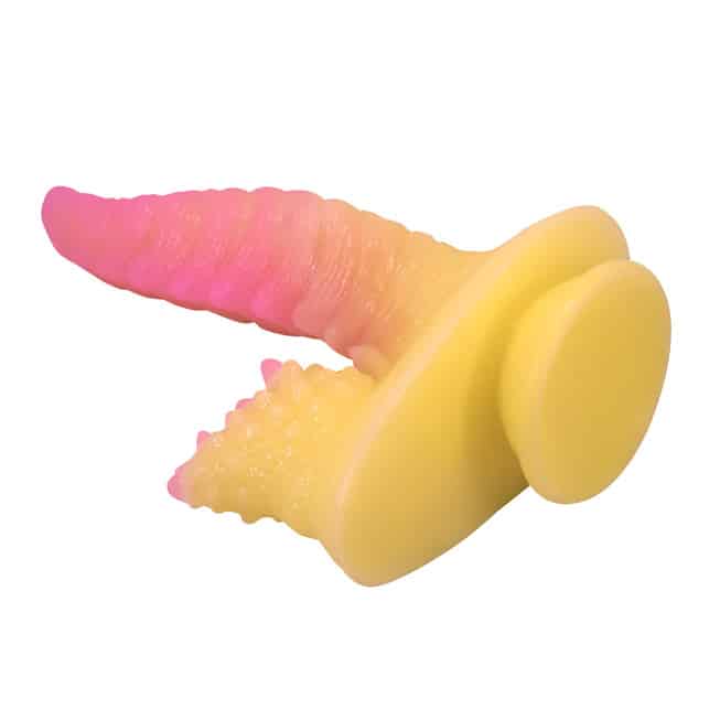 Baile Flame Beast Dildo 22.5cm Hồng Vàng Quái Vật