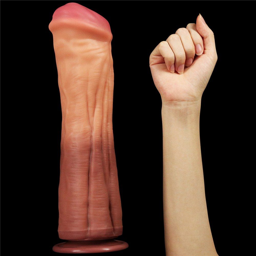 Lovetoy Dildo 30cm Dual Density Siêu Lớn Mãnh Liệt