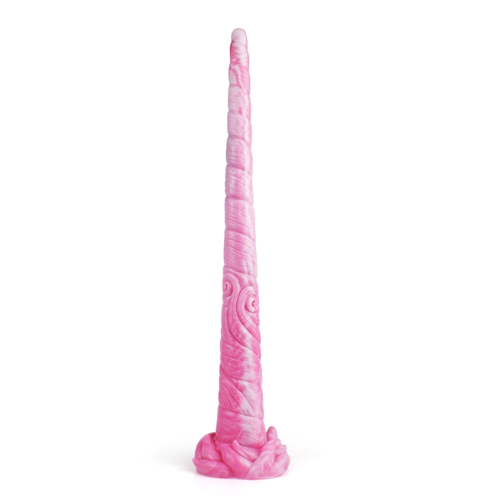 FAAK dương vật giả kỳ lân hồng 45cm silicone vui nhộn