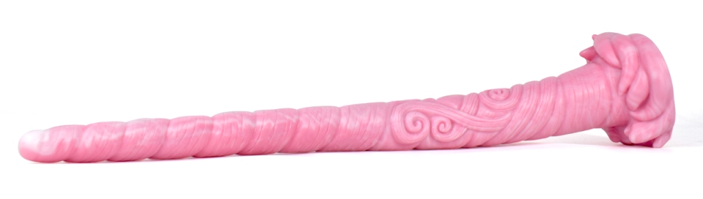 FAAK dương vật giả kỳ lân hồng 45cm silicone vui nhộn